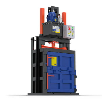 Altpapierpresse / Kartonpresse / Folienpresse 10 Tonnen - 400V / 2,2kW