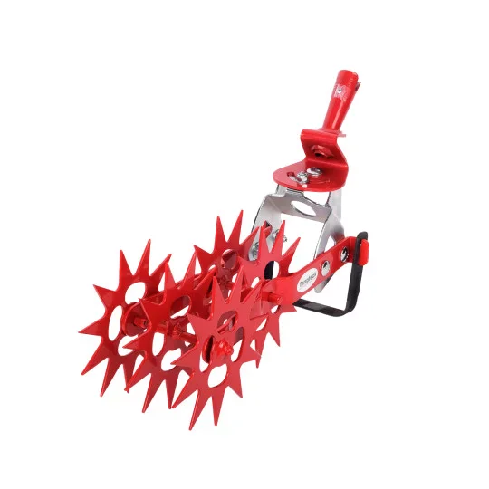 Houe rotative simple – Houe efficace pour le désherbage et le broyage, pour un contrôle mécanique des mauvaises herbes