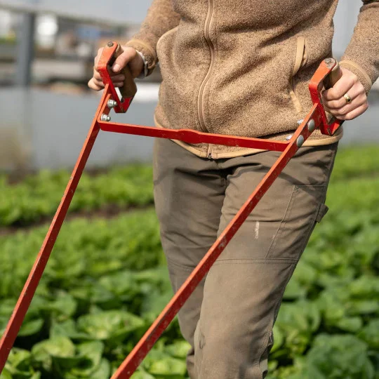Houe à légumes à une roue