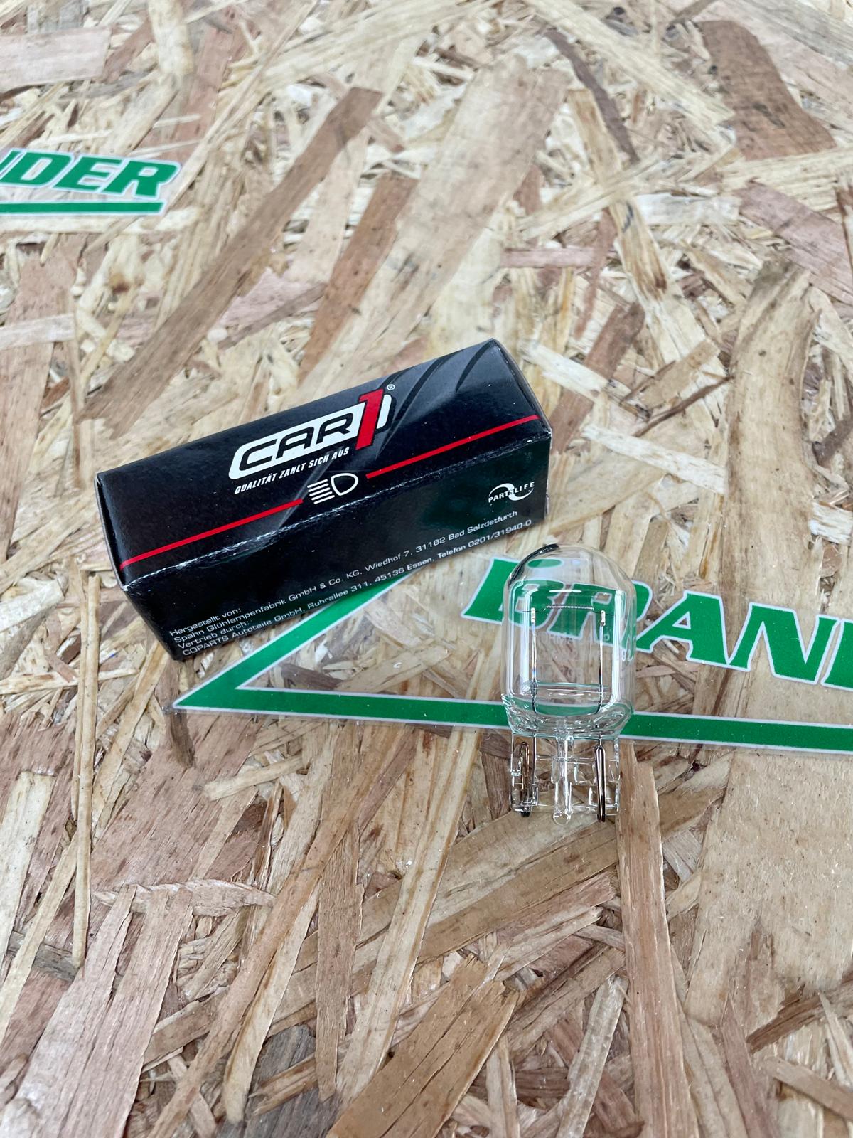 CAR1 Glühlampe - W21W 21W 12V, W3x16d