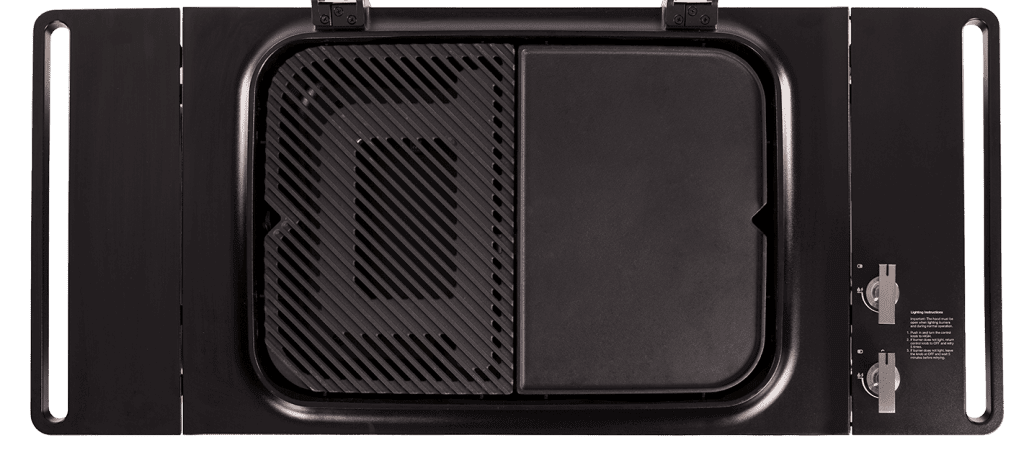 Everdure FORCE Gas Grill with Double Bottom - 2 Burners | Color: Black