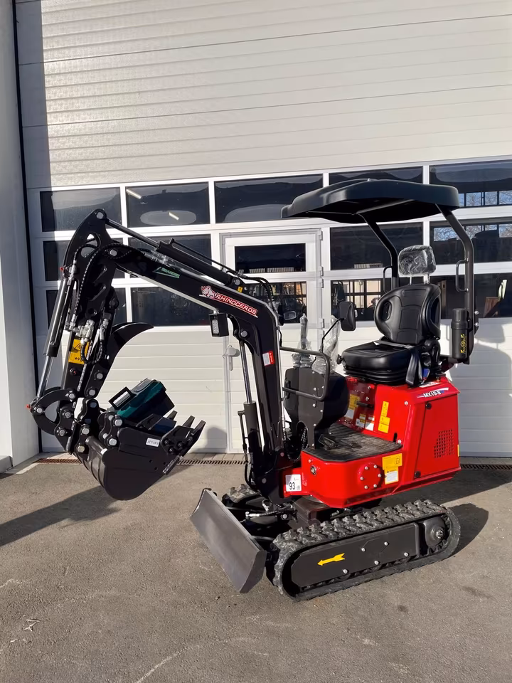 Rhinoceros KS10-8 Minibagger – 1-Tonnen Bagger