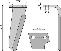 BL6052 RH-PRG-02R Kreiseleggenzinken