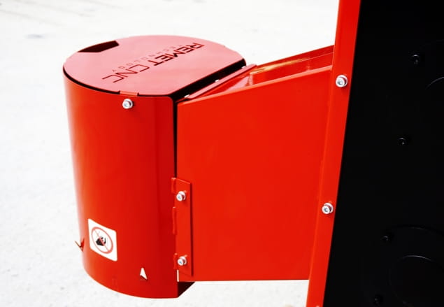 Remet CNC Holzhacker RP150 Zapfwelle | RED DRAGON Professioneller Holzhacker 14 cm