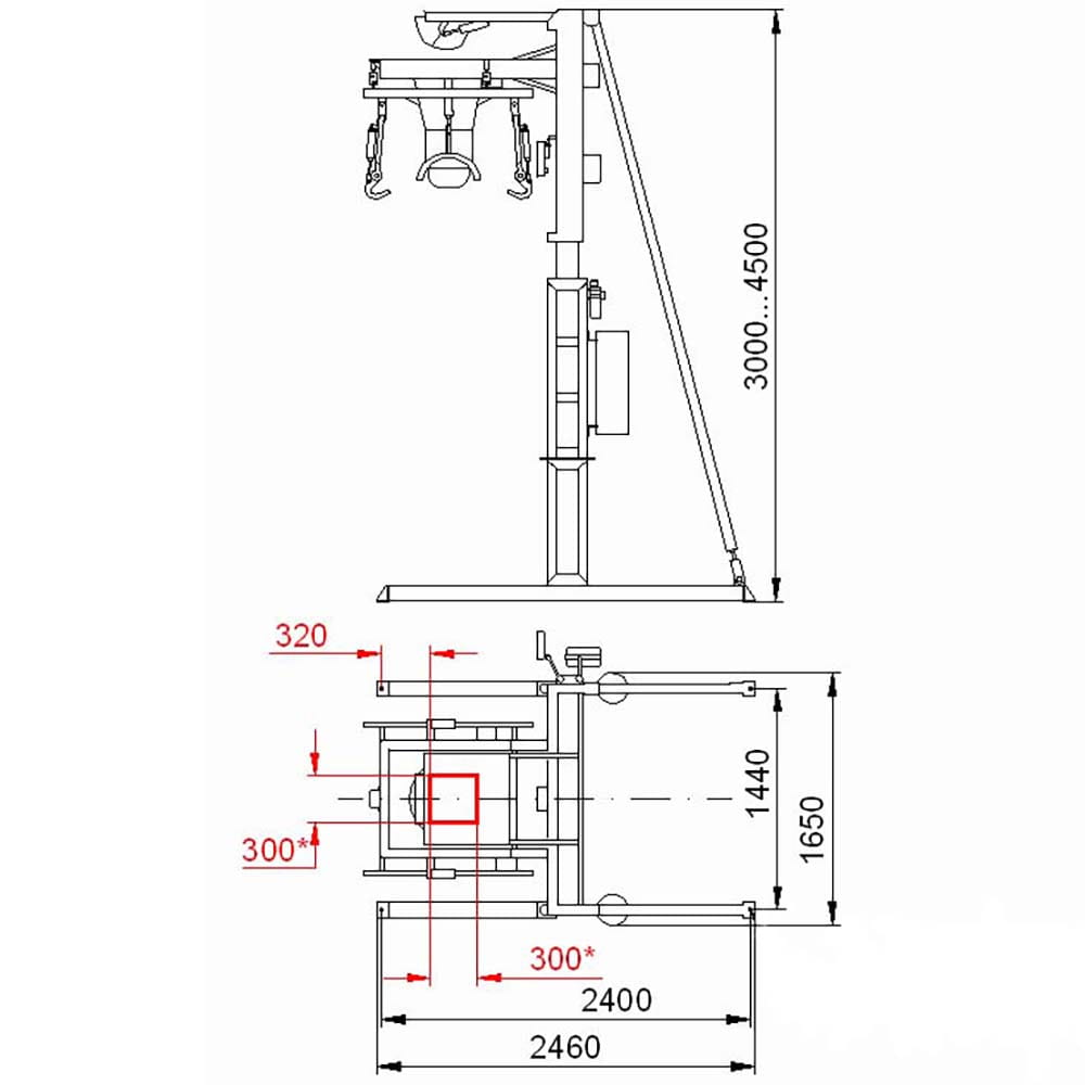 Big bag filling station – Precise industrial dispenser for 100–1500 kg