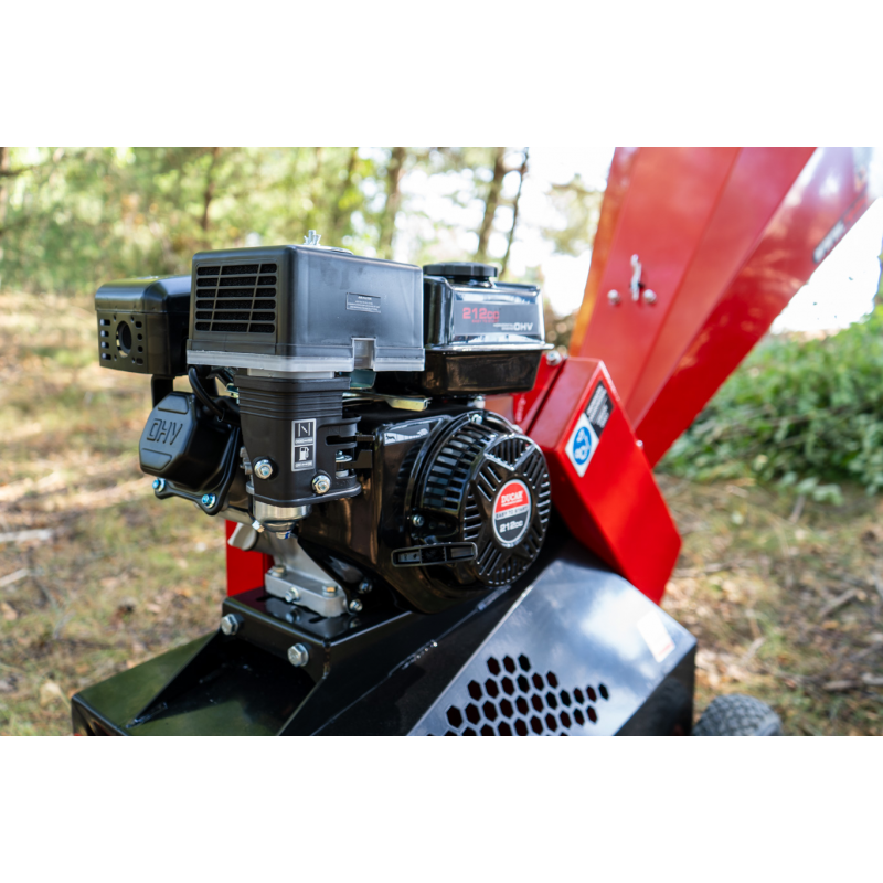 Remet CNC Mini Holzhacker RS-60 – 7 PS Benzinmotor | Kompakter Walzenhacker