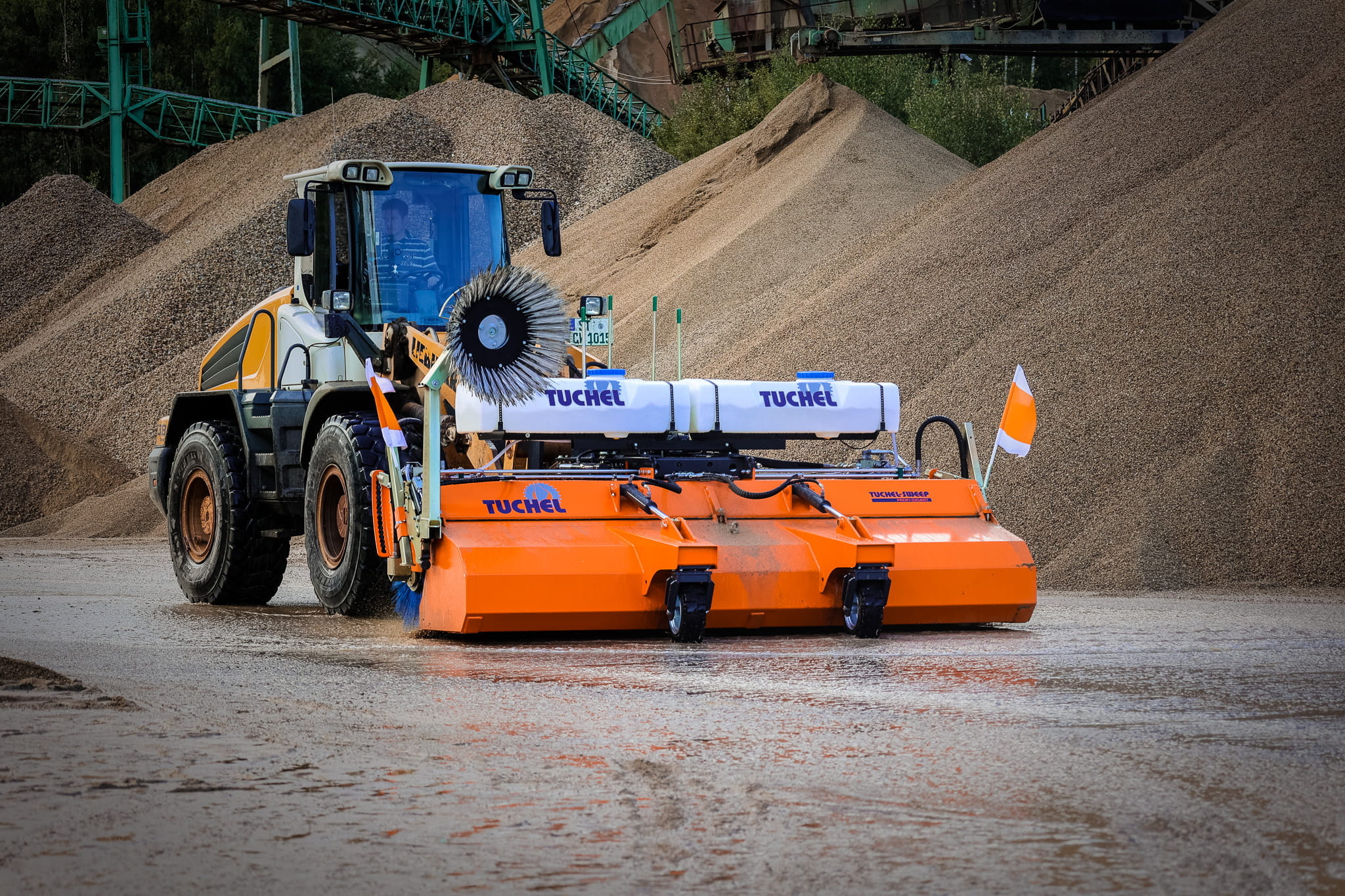 Tuchel Kehrmaschine Sweep Profi Gigant 920