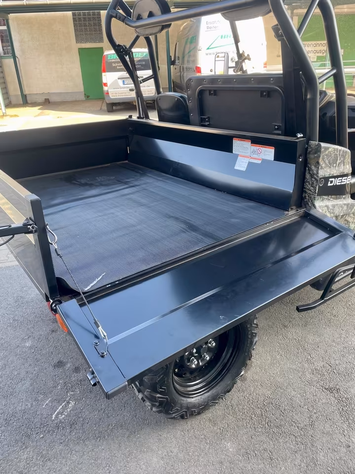 LINHAI 1100 Diesel – UTV professionnel avec moteur Kubota et plateforme de chargement de palettes Euro | 4 roues motrices