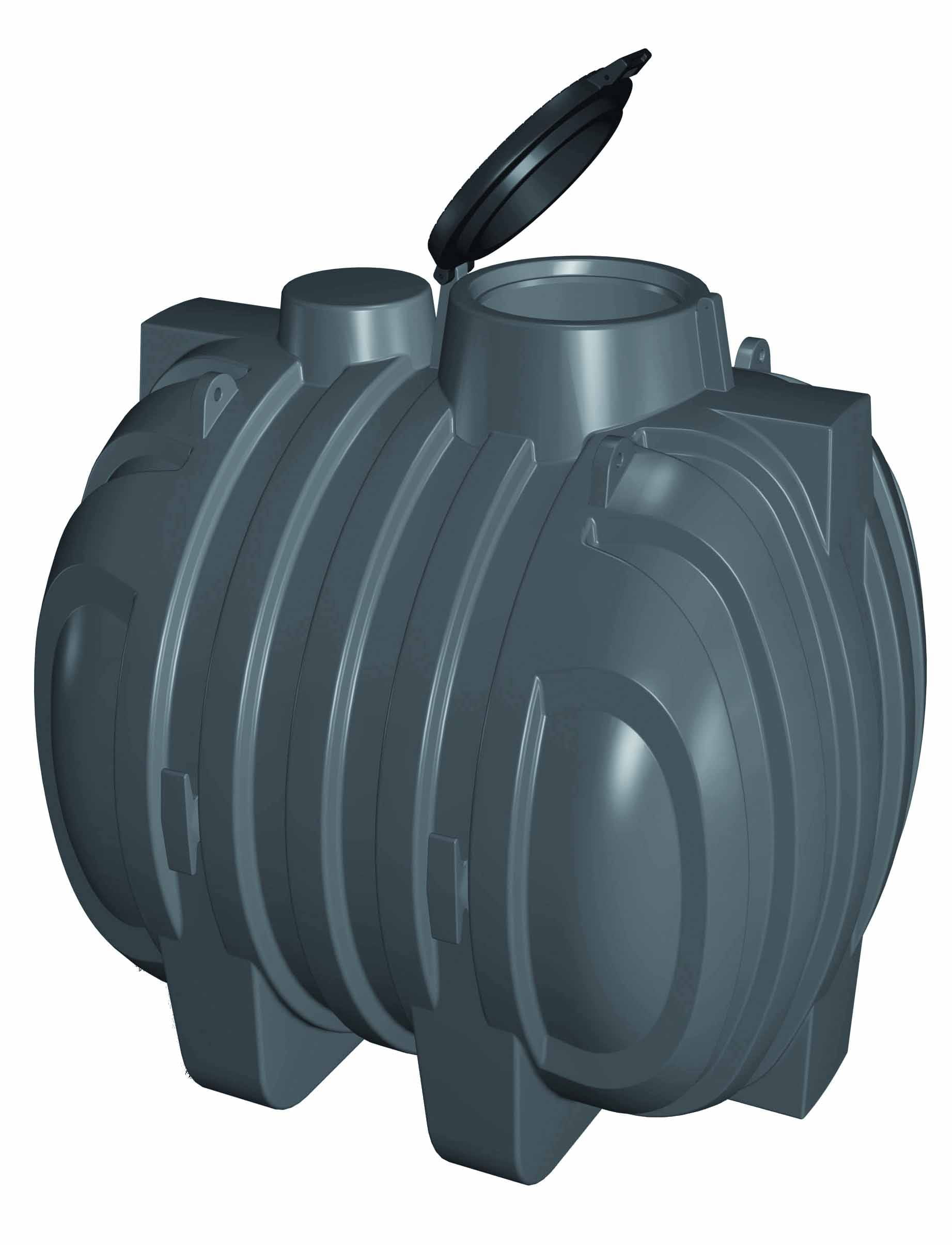 Duraplas Horizontale Erdtanks 3000L bis 10.700L