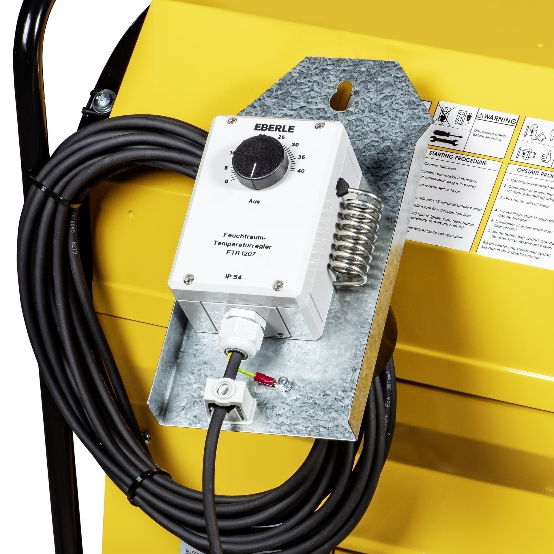 WILMS hot air turbine BV135 24.8KW - with exhaust system