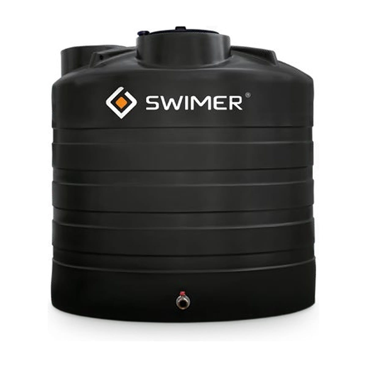 Wassertank, Schwarz, Tank mit Deckel, Speicherbehälter, Fassungsvermögen