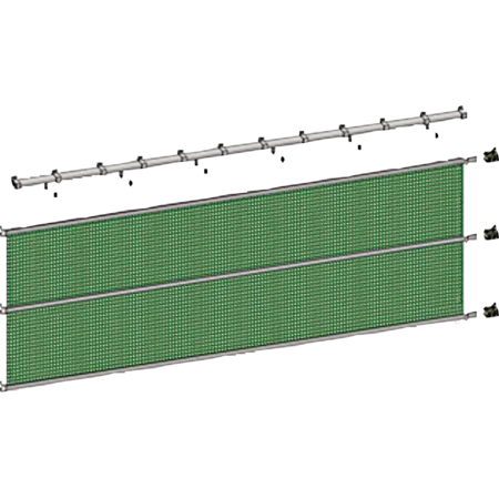 Patura tension panel - width: 5.50 m