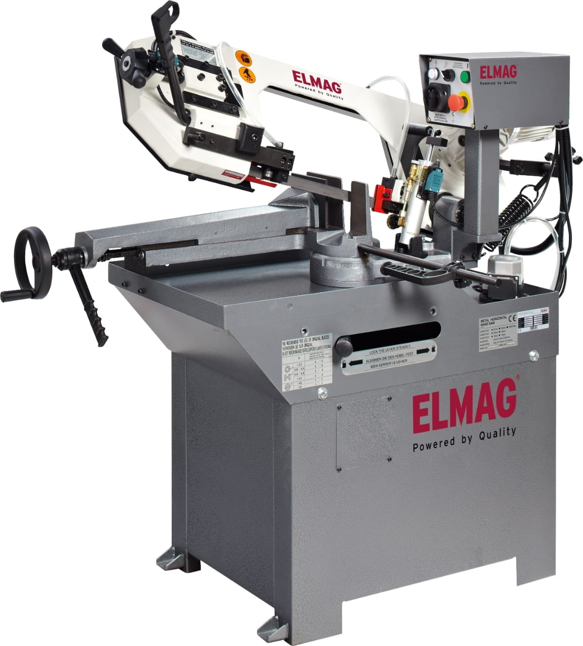 Elmag miter band saw model CY260-2G