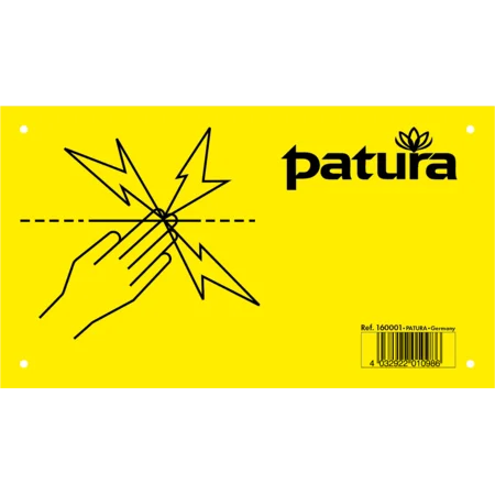 Warning sign "Electric fence"