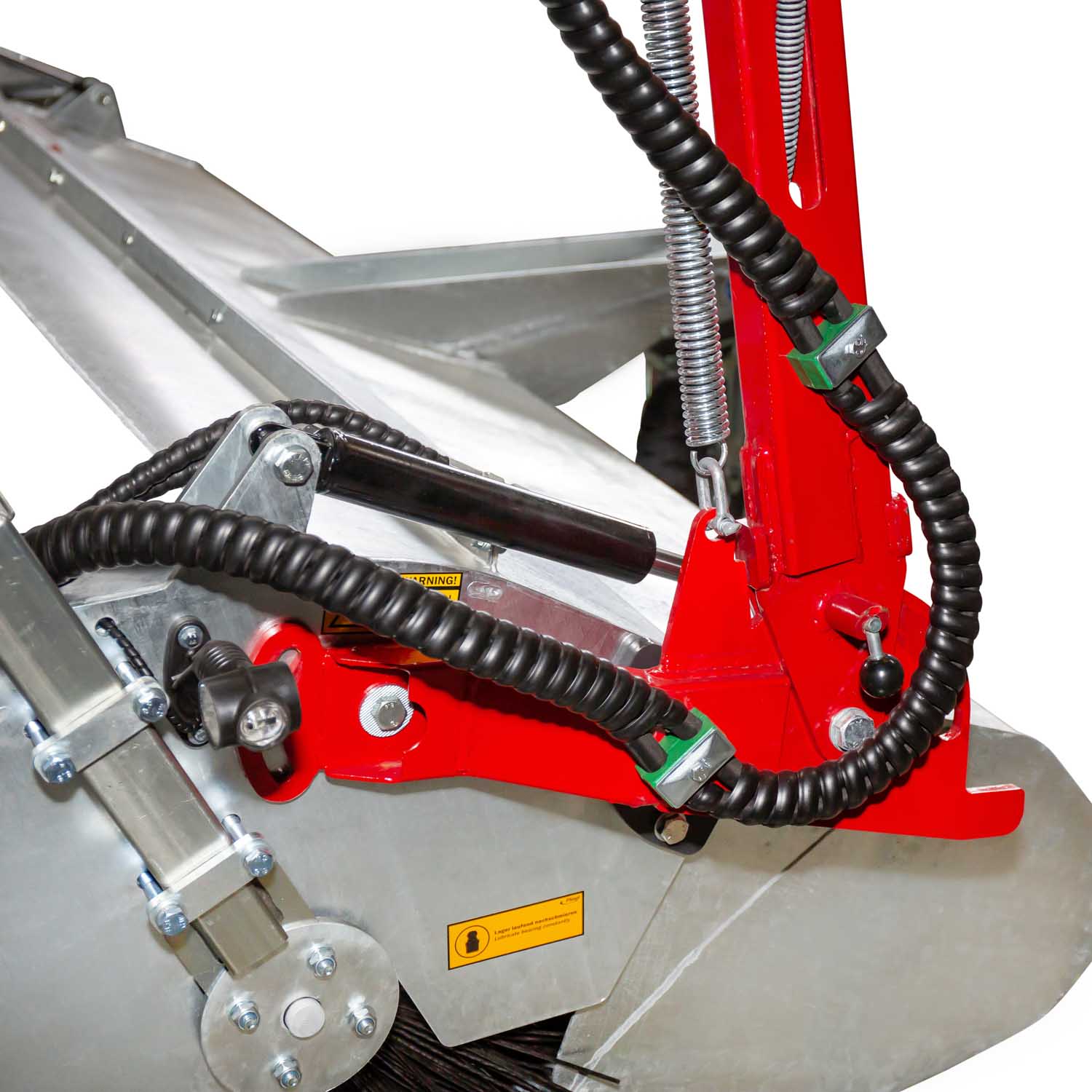 Fliegl Kehrmaschine 2300 mm hydraulisch schwenkbar mit Sammelwanne für Großflächen