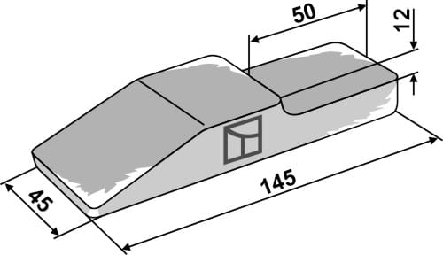 18300-10 Bagger zum Anschweißen 1