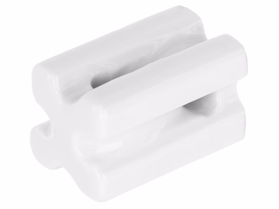 10x Porzellan Zugisolator