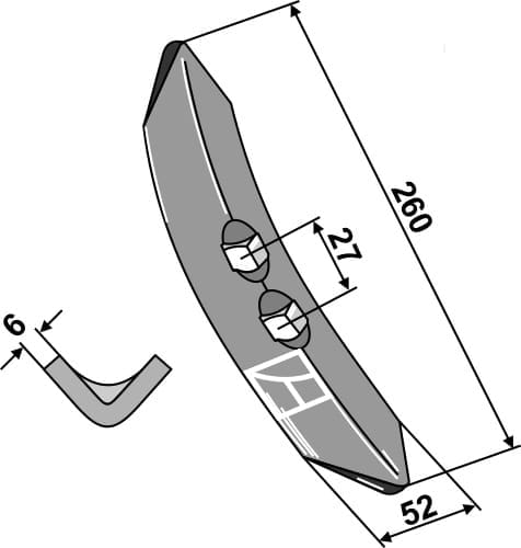 BL101.302043 Schar 260mm
