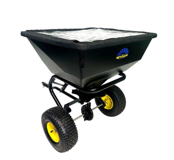 Spyker spreader trailer – professional 100-liter trailer spreader for large areas