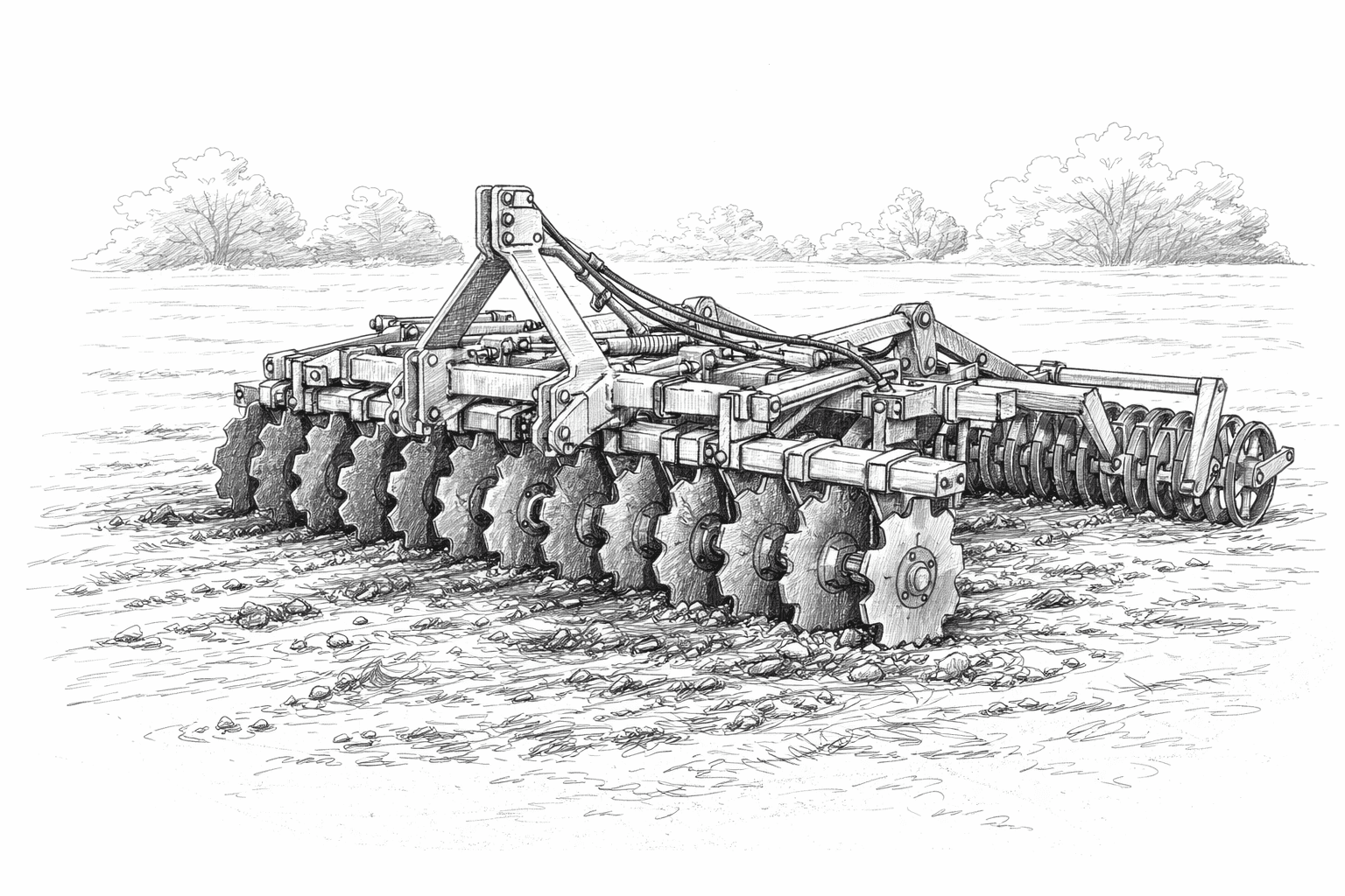 Brander spare parts for Väderstad Carrier 300 (CR 14611-) – disc harrow spare parts