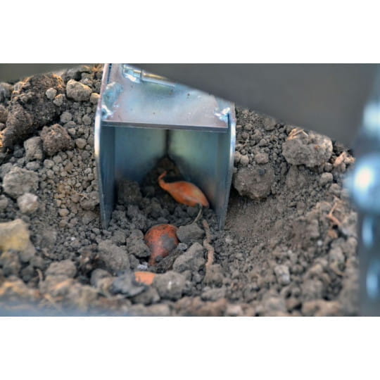 Einreihige Zwiebelsetzmaschine – manuelle Pflanzmaschine für Zwiebeln & Knoblauch