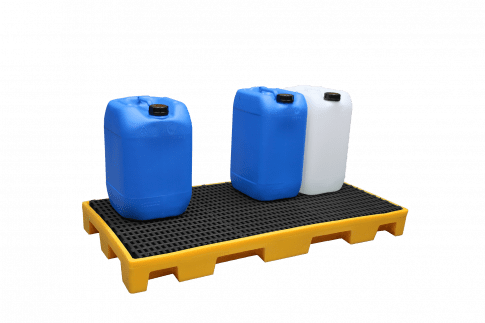 EMP Ultra-Flach Auffangplattform – 60 Liter | Gitterrost: Polypropylen (PP)