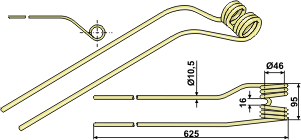 ET41225 Schwaderzinken - passend zu Krone KS 265012.0, 265064.0, 51915.01