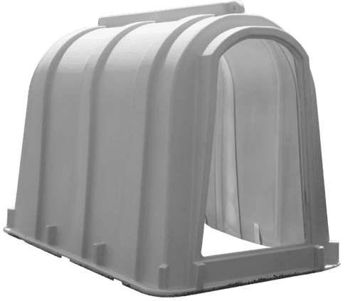 EMP calf igloo 2200 | L x W x H: 2100 x 1400 x 1500 mm