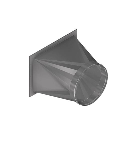 Übergang für Radialventilator passend zu 1,1KW/2,2KW und 3,0 kW