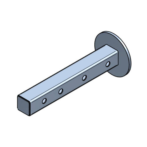 Fliegl Abstellfüße ausziehbar bis 1200 mm für SS