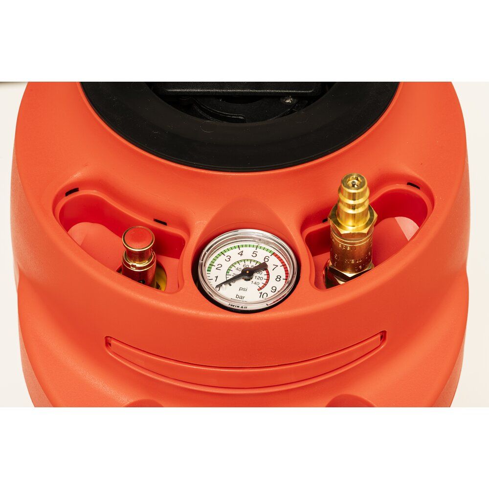 Druckluftkompressor, Gebrauchsanleitung?, Manometer, Druckregler, Schnellkupplung