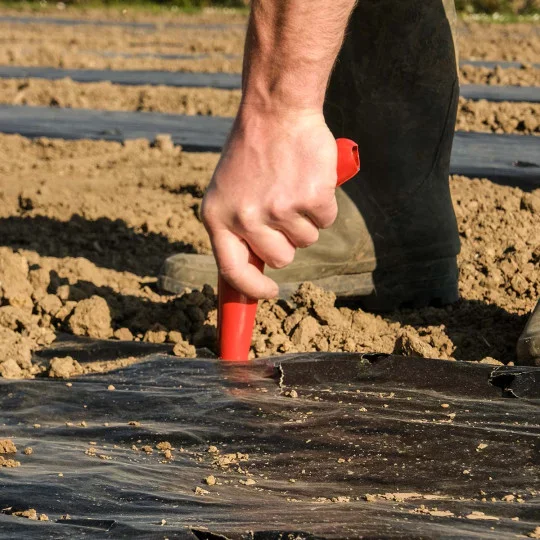 Handpflanzer aus Vollstahl 20 cm – Leichtes Profi-Werkzeug für präzises Pflanzen