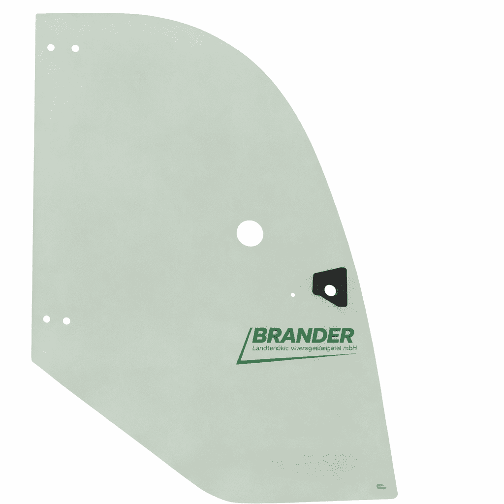 Left-hand door glass - suitable for Kramer 5075 type 353-00S, 5085 type 353-22, 5095 type 353-25