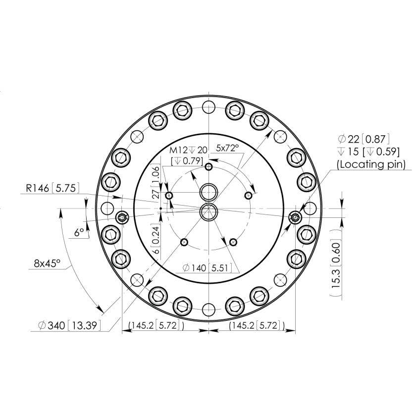 Baltrotors power rotator 150kN