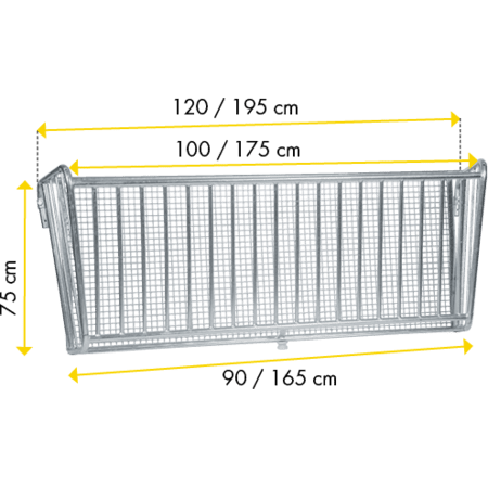 Patura Heuraufe für Abtrennungen