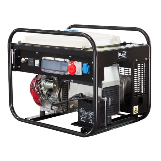 SEBS 7500WD/25-AVR generator with HONDA GX390 engine and AVR control (semi-soundproofed)