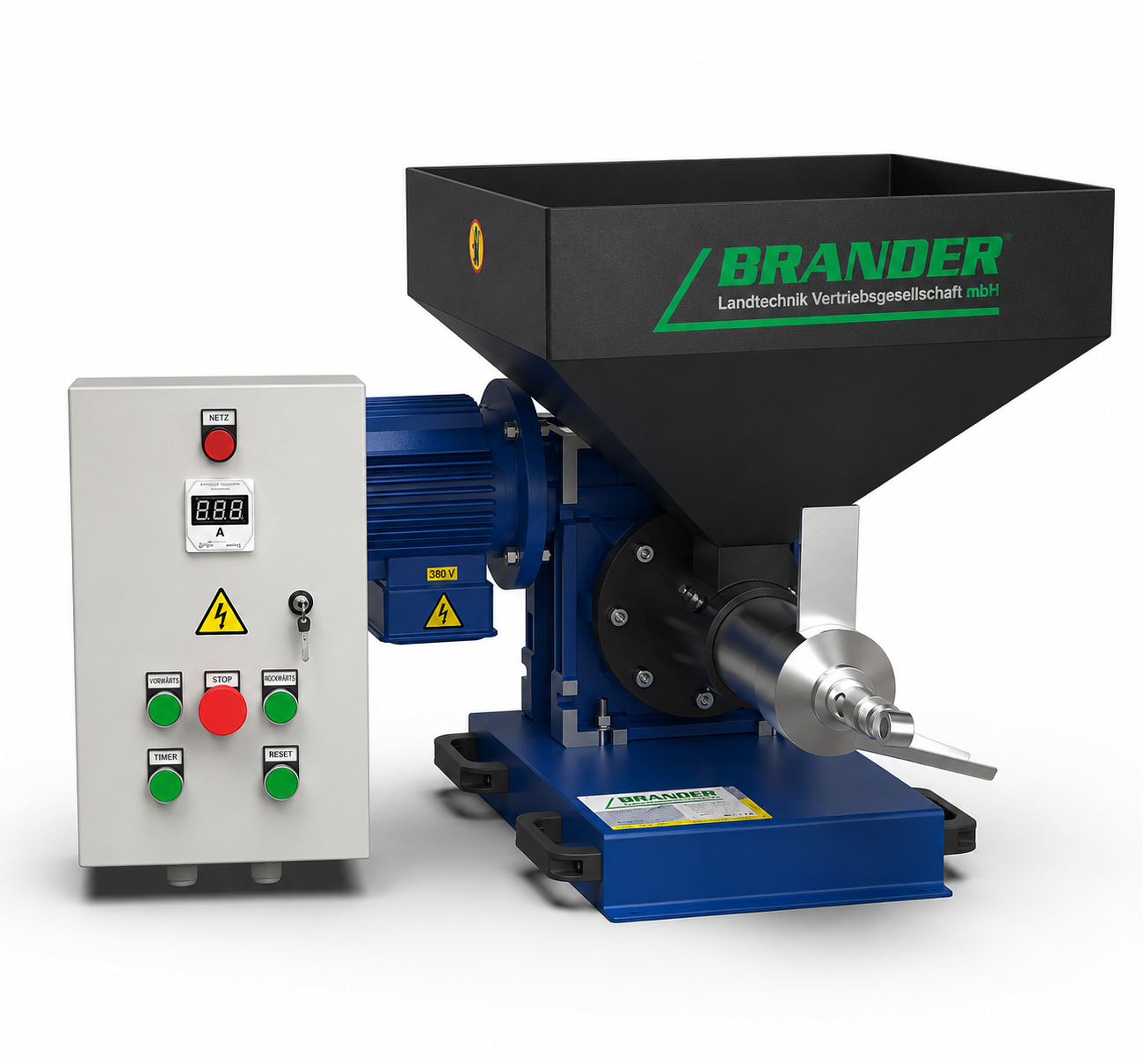 Screw press for oil extraction – cold oil press 16 l/h | High-quality oil press machine