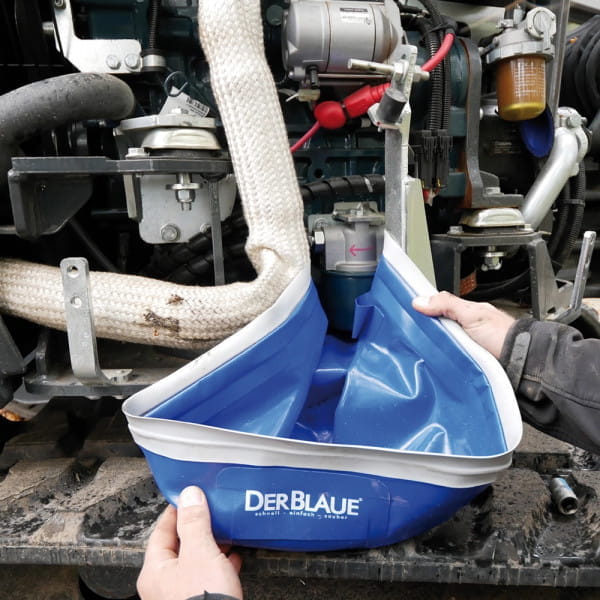 DERBLAUE flexible Ölwanne