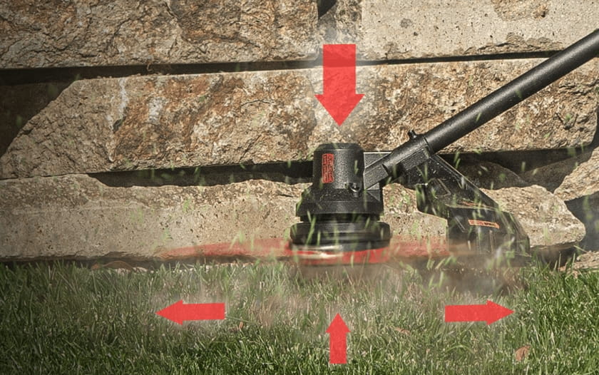 Kress battery grass trimmer 41cm - 60V