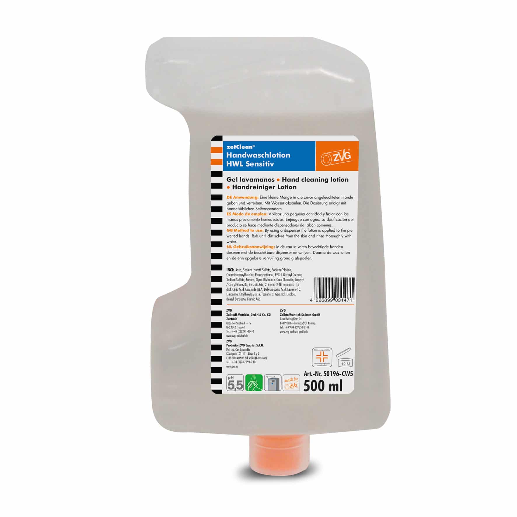 ZetClean® ZVG Handwaschlotion HWL Sensitive