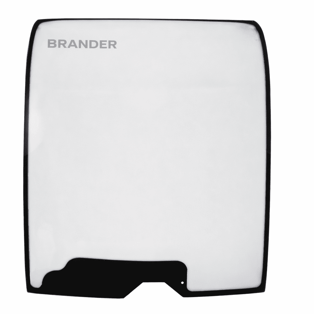 Weidemann front windscreen - cab LK124, from cab no. 70274, LK124-1