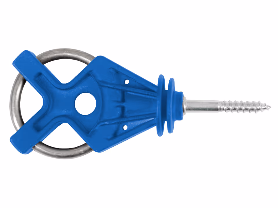 10x Premium Torisolator X³ Edelstahl, blau