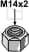 BL29299 Selbstsichernde Mutter M14