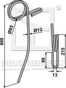 BL29164 Striegelzinken