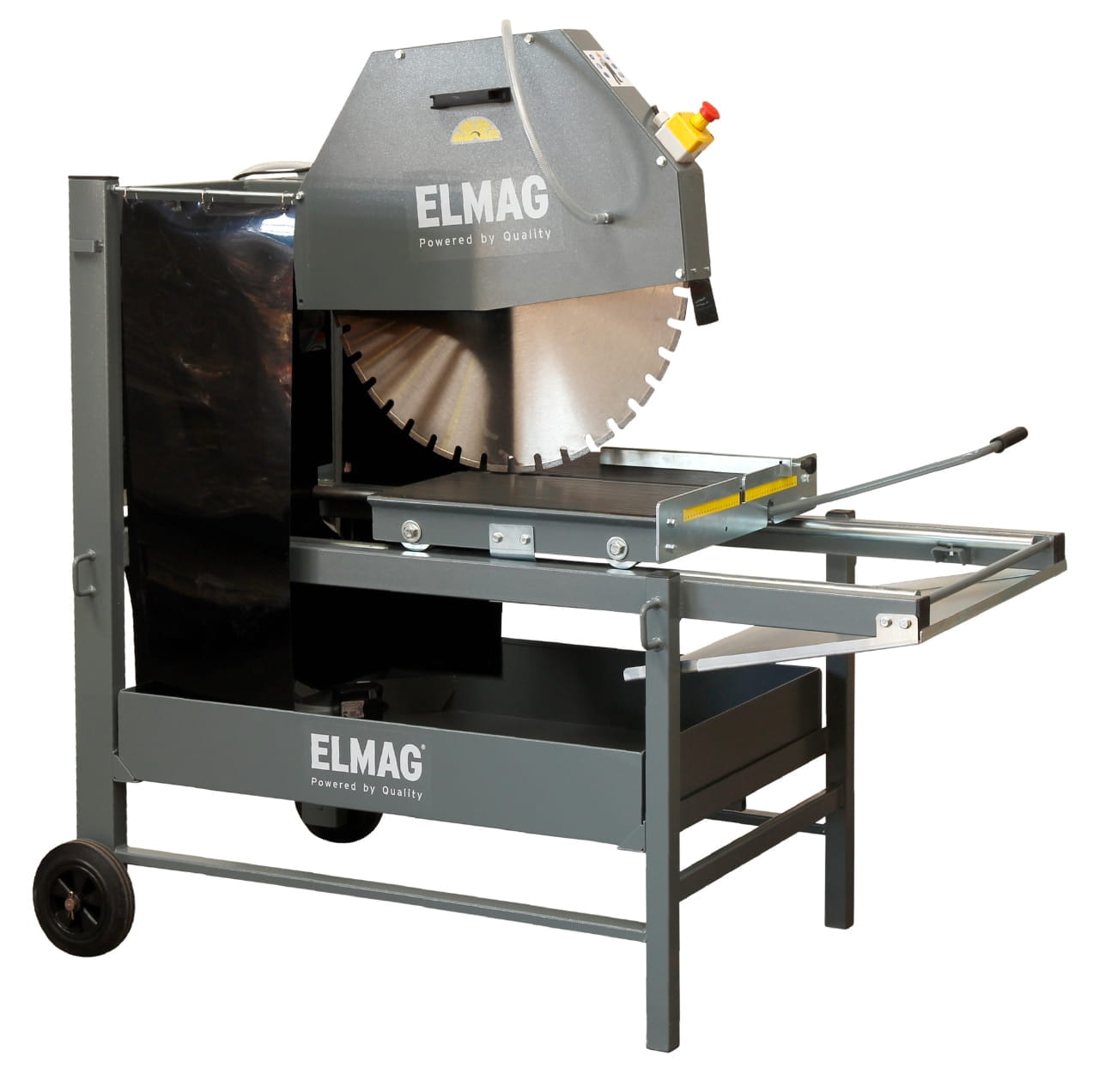 Elmag brick cutting machine set - 700mm diamond disc / 400V