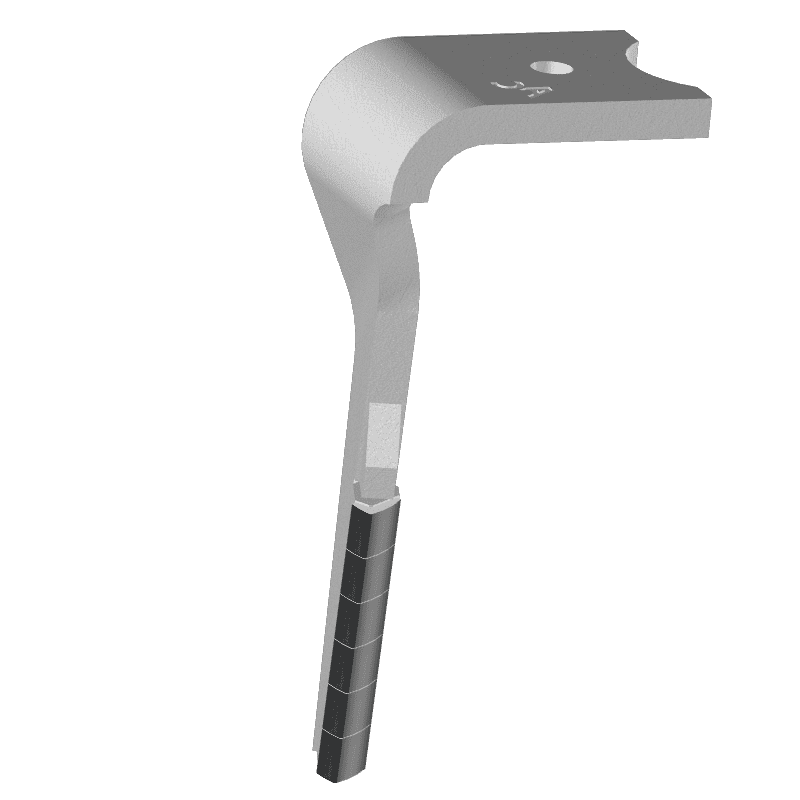 BL40663 KREISELEGGENZINKEN LT passend für KV 44000151 /  Kreiselegge type TT 2530 L