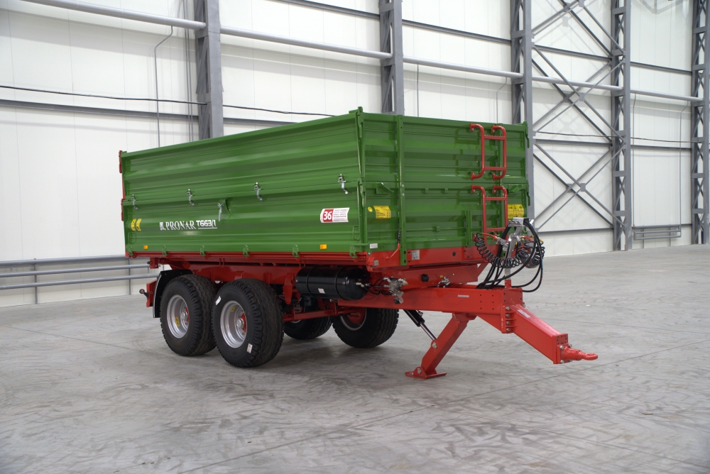 Anhänger, Ladewagen, Grün, Metall, Stützfüße