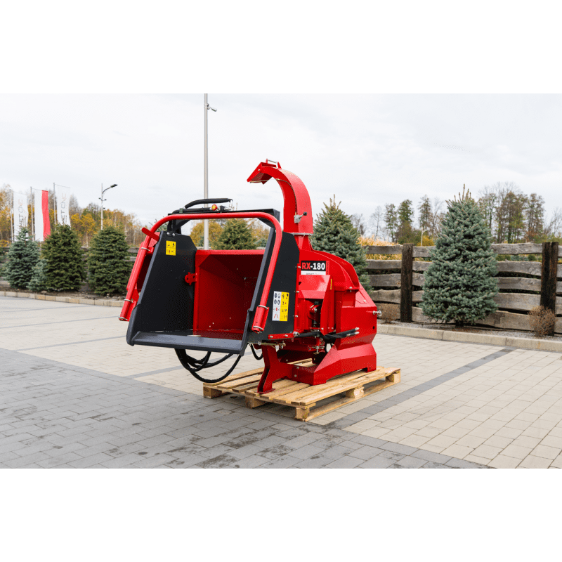 Remet CNC wood chipper RX180 - up to 180mm / from 50HP