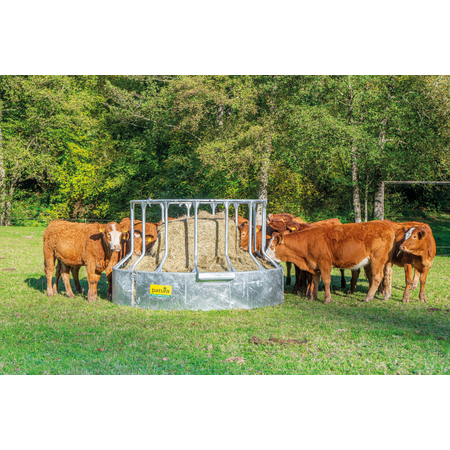 Patura Futterspar Rundraufe mit Dreipunktaufnahme KAT 2