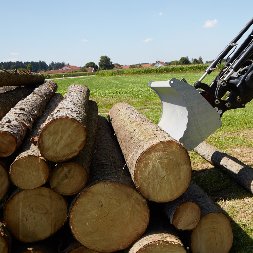 Fliegl Frontpolterschild 1400mm - Euroaufnahme